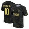 Maglia ufficiale Paris Saint Germain NEYMAR JR 10 4th Jordan 2022-23 per Uomo